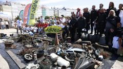 Limpieza de fondos marinos de Mar de Mares en A Coru�a
