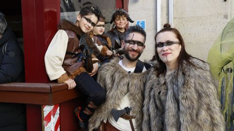 Desfile del s�bado de pi�ata en Celanova