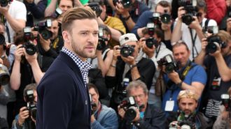 El actor y cantante Justin Timberlake en el festival de Cannes el pasado mes de enero