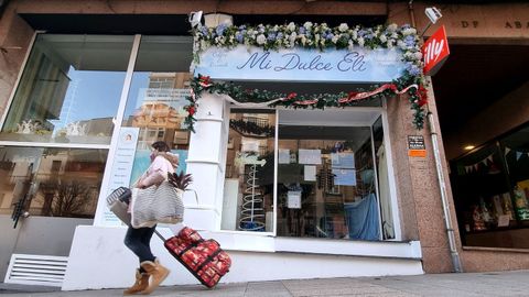 La pastelería cafetería Mi Dulce Eli, en Vázquez Varela, 23. 