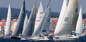 La r�a de Pontevedra est� siendo protagonista, acogiendo sendas llegadas y salidas de etapa desde Sanxenxo y Combarro.