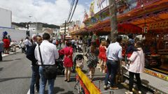 Imagen de archivo del recinto de las fiestas de Burela