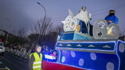 Cabalgata del D�a de Reyes en Noia.