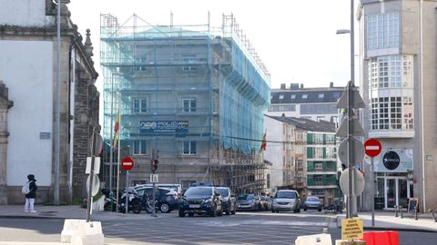 La Comisara Provincial de Lugo, actualmente en obras