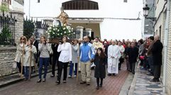 Procesi�n de la Virxe da Encarnaci�n en Sobradelo, en una foto de archivo