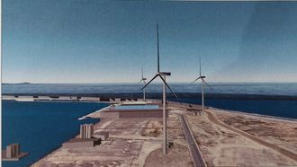 El parque e&oacute;lico proyectado por Inditex en Langosteira 