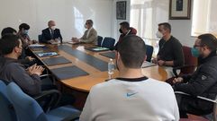 Imagen de la reuni�n en la que se constituy� la nueva agrupaci�n de voluntarios