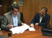 Diego Calvo y Lois Garc�a Carballido mantuvieron una reuni�n.