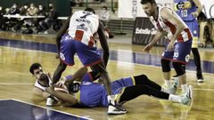 Partido COB - Algeciras: los ourensanos mantuvieron la intensidad en defensa y tuvieron acierto ofensivo