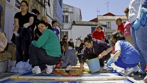 ALFOMBRAS DIA DE CORPUS EN BARBANZA