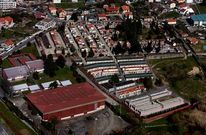 El proyecto de Funespa�a afecta a una parcela junto al cementerio, en la parte inferior de la imagen.