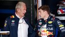 Helmut Marko y Max Verstappen.Helmut Marko, asesor del equipo Red Bull, y Max Verstappen