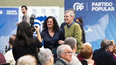 Alfonso Rueda puso a Luc�a Calvo como ejemplo de las mujeres del PP