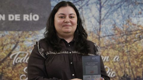 Luc�a Mart�nez, de Ganader�a Galupa, gan� en la categor�a de sector primario.