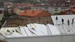 El temporal azota a Galicia