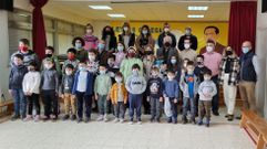 A Real Academia das Letras elixiu o colexio de Vilamart�n de Valdeorras para presentar Primavera das Letras, un acto ao que acudiron os alumnos, os docentes e os pais