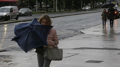 Hoy fue dif�cil abrir el paraguas en la ciudad herculina.