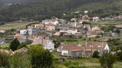 Zona rural del municipio de Laxe, en la parroquia de Serantes, en la que se agrupan diez n�cleos de poblaci�n. Pocos, para lo habitual, pero de las tres que m�s tienen en el territorio laxense