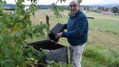 Jes�s Vicente Gonz�lez, maestro del compost.