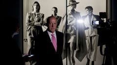 Philippe Garner en la muestra sobre Newton en A Coru�a