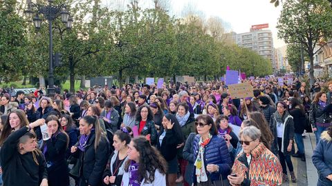 Manifestaci�n del 8M en Oviedo