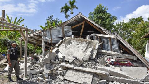 Da�os causados por el terremoto
