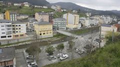 Vista parcial del casco urbano de A Pontenova