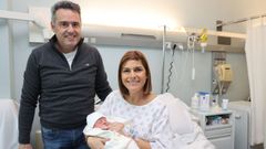 Gabriel, primer beb� del a�o en Santiago 