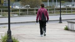 El paseo de A Malata es uno de los lugares preferidos de los ferrolanos para caminar