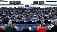 Parlamento Europeo, en su sede en Estrasburgo.