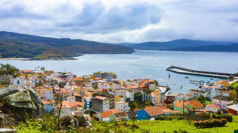 Vista de Corme Porto