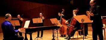 El conjunto aragon�s Al Ayre Espa�ol que esta noche volver� a actuar en el festival Via Stellae.