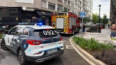 Los bomberos acuden a una supuesta fuga de gas en el entorno de Rosal�a de Castro