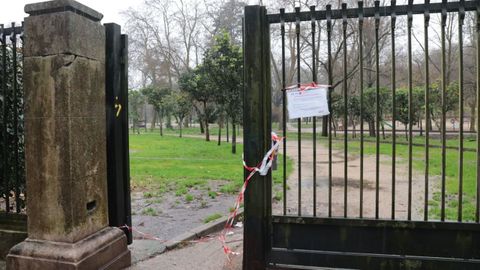 El concello de Vigo cierra parques y jardines por el temporal