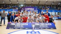 O Parrulo Ferrol gana la Copa Galicia de f�tbol sala