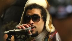 Bad Bunny, en una actuación en el metro de Nueva York para el programa de Jimmy Fallon