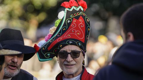 Xinzo se visti de poca para el domingo oleiro.