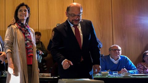 Elecciones en Alemania. Vota Martin Schulz