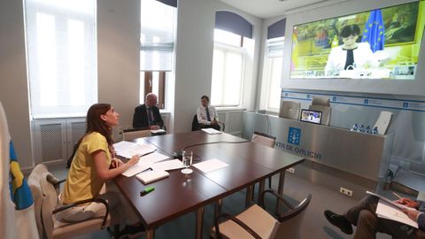 La conselleira Carmen Pomar en la Conferencia Sectorial de Educaci�n