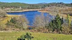 El embalse del Umia, en Caldas de Reis
