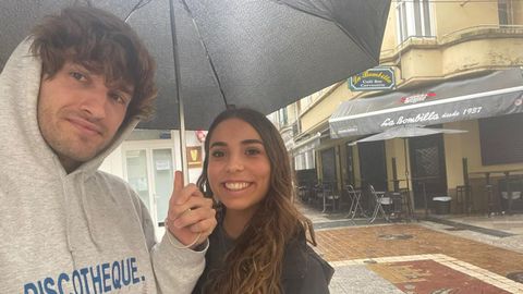 Pedro y Luc�a viajaron desde Madrid a A Coru�a para pasar el puente del Pilar