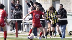 La muxiana Barca Toba, en el duelo frente al Tordoia.