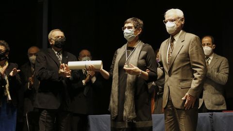  Ingreso de Ana Boulln como membro da Real Academia Galega 