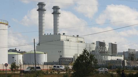 Los ciclos combinados -como el de Endesa en As Pontes, en foto de archivo- incrementaron su uso en septiembre