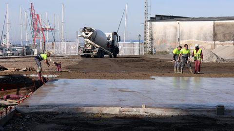 EU quiere realizar una visita oficial a las obras de transformaci�n de la base de O Ramal en un corredor de transici�n entre el parque Miguel Hern�ndez y la playa de A Concha