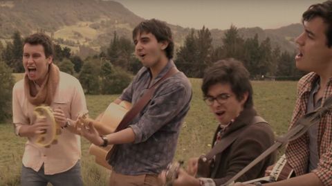 Los cuatro integrantes de Morat