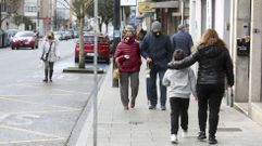 Ferrolanos paseando entre el Ensanche A y Ultramar, donde se ubica el kil�metro cuadrado m�s poblado de toda la comarca