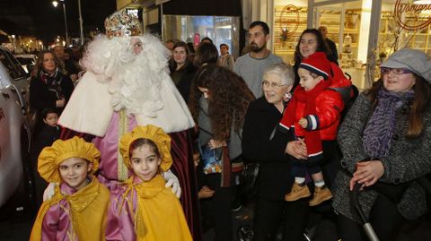 Cabalgata de Reyes Magos en Carballo
