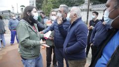 Los feriantes no acataron las indicaciones de los t�cnicos municipales y reclamaron que dejen instalarse donde siempre a todos los que se pueda