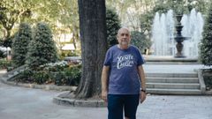 El parque de San Lzaro es uno de los lugares preferidos de Jos Ramn Fernndez Morgade en Ourense.